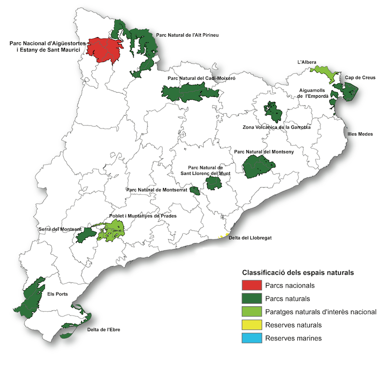 Parcs Naturals Catalunya